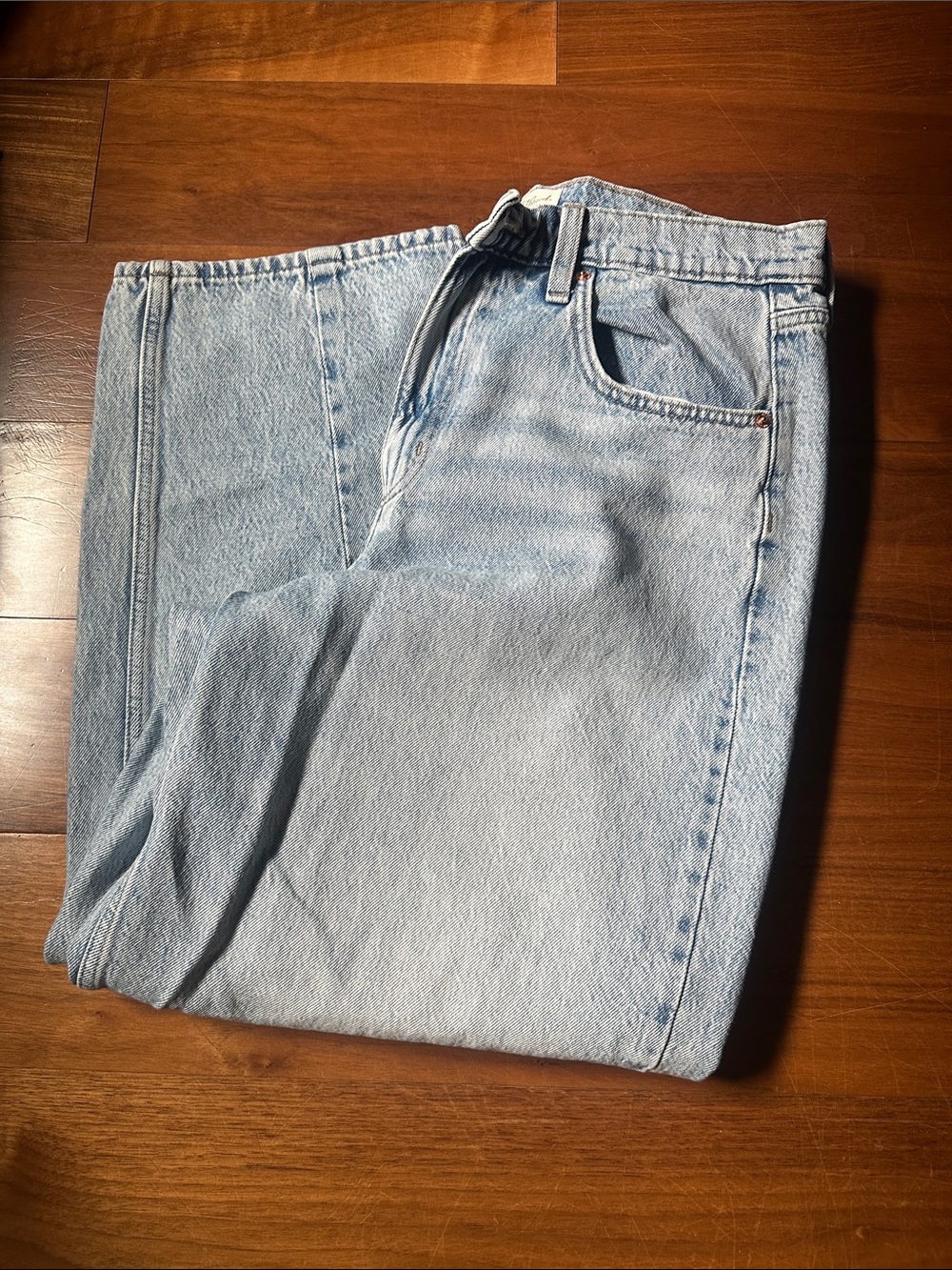 Target Light Wash Cropped Ankle Jeans - Light Blue